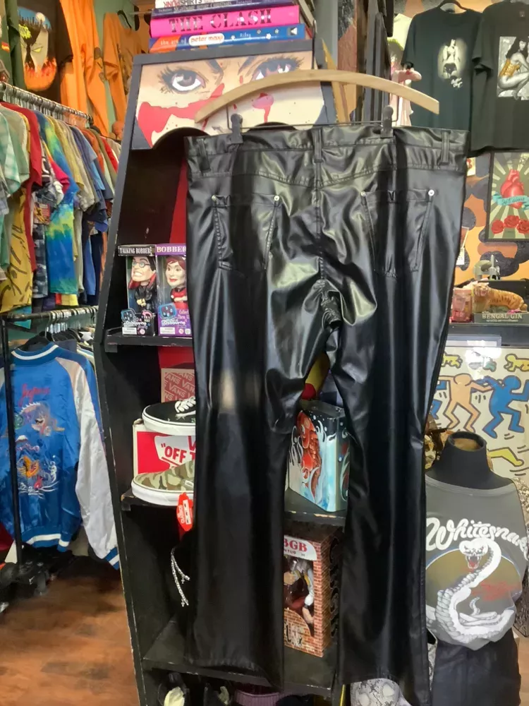 Vintage Dead☠️Stock Tripp Faux Leather Goth Pants
