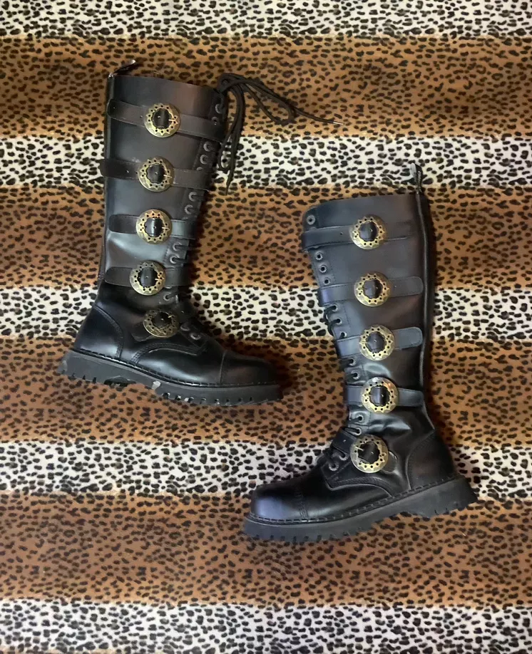 Demonia Goth High Boots (Men’s)