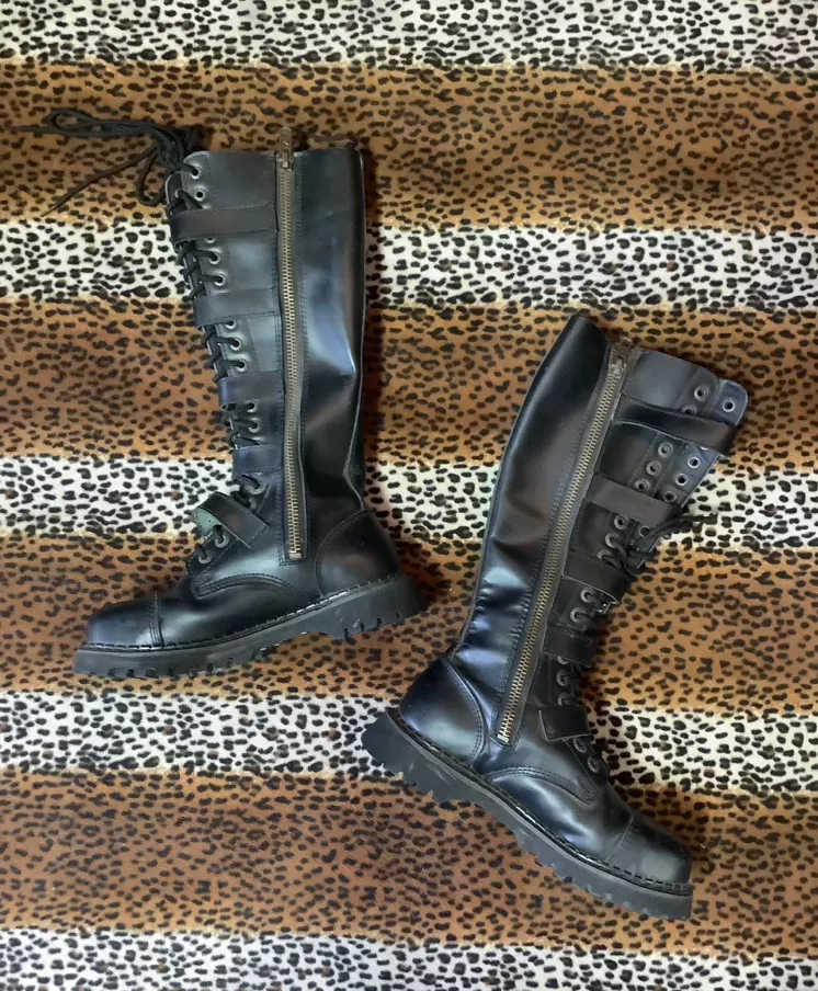 Demonia Goth High Boots (Men’s)