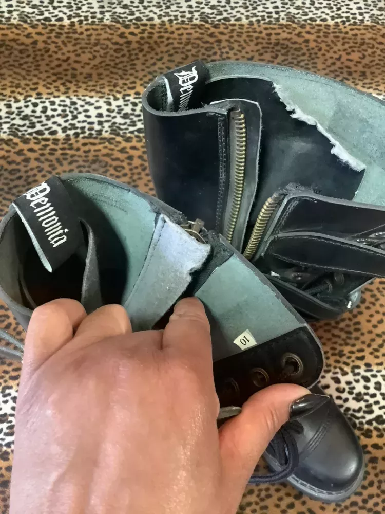 Demonia Goth High Boots (Men’s)