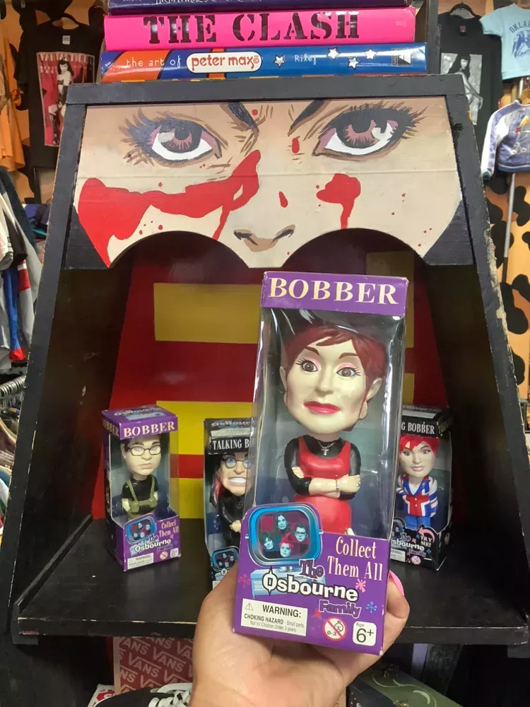 Vintage Y2K SHaron TaLking Bobber Head