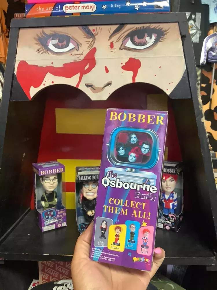 Vintage Y2K SHaron TaLking Bobber Head