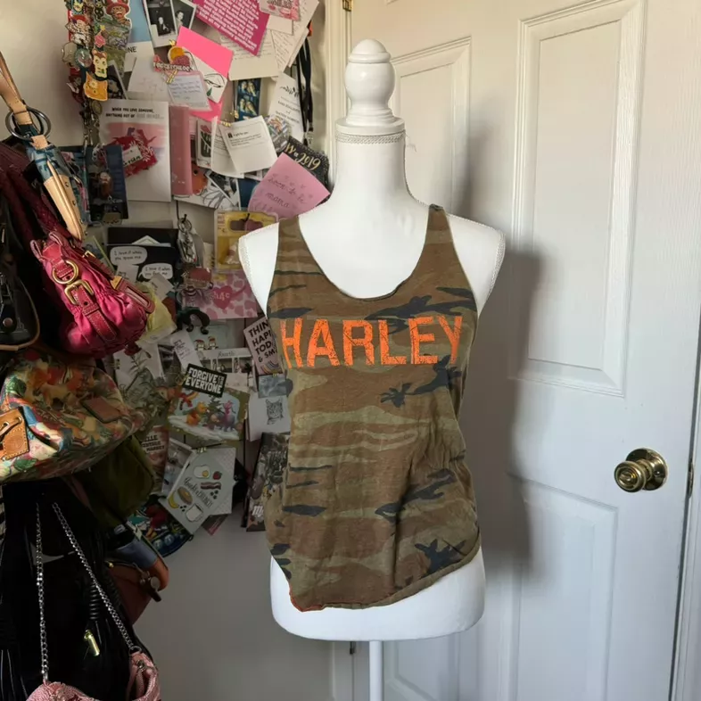 Harley Davidson Nashville camo tank