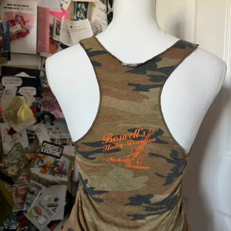 Harley Davidson Nashville camo tank