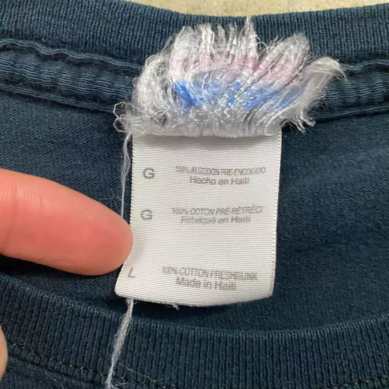 Navy Black 00s Social Distortion Band Tee