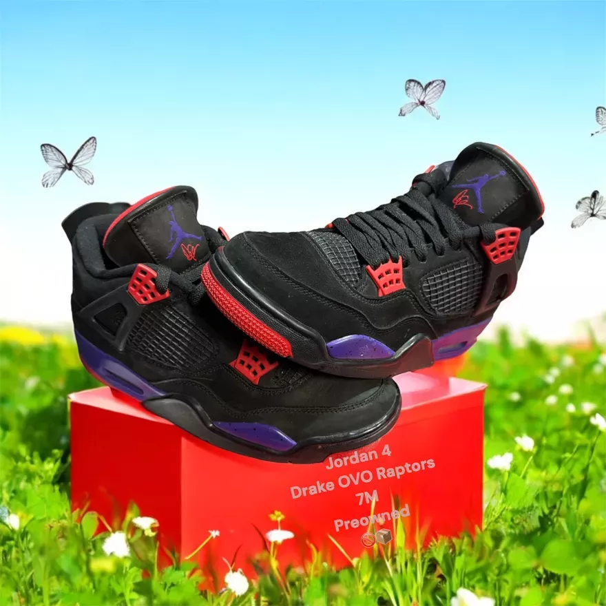 7M Jordan 4 Drake OVO Raptors