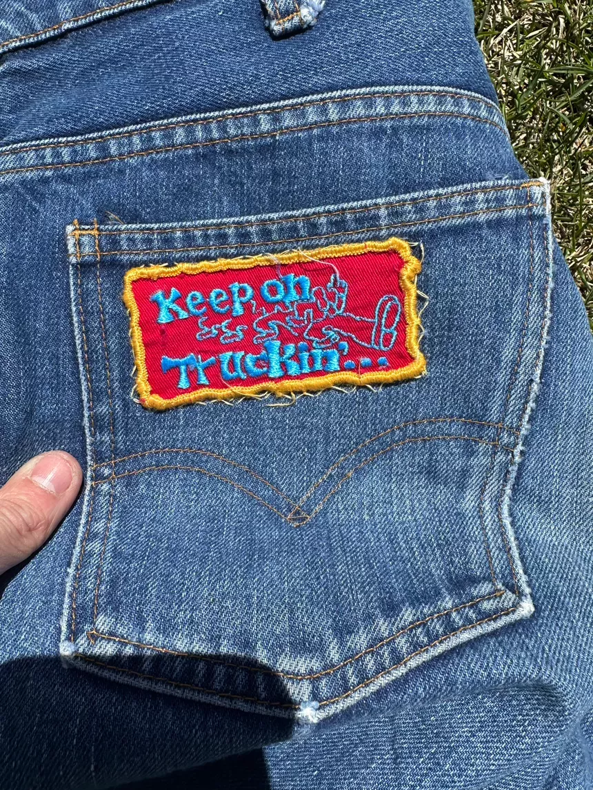 70’s Levi’s Big E Orange Tab 517