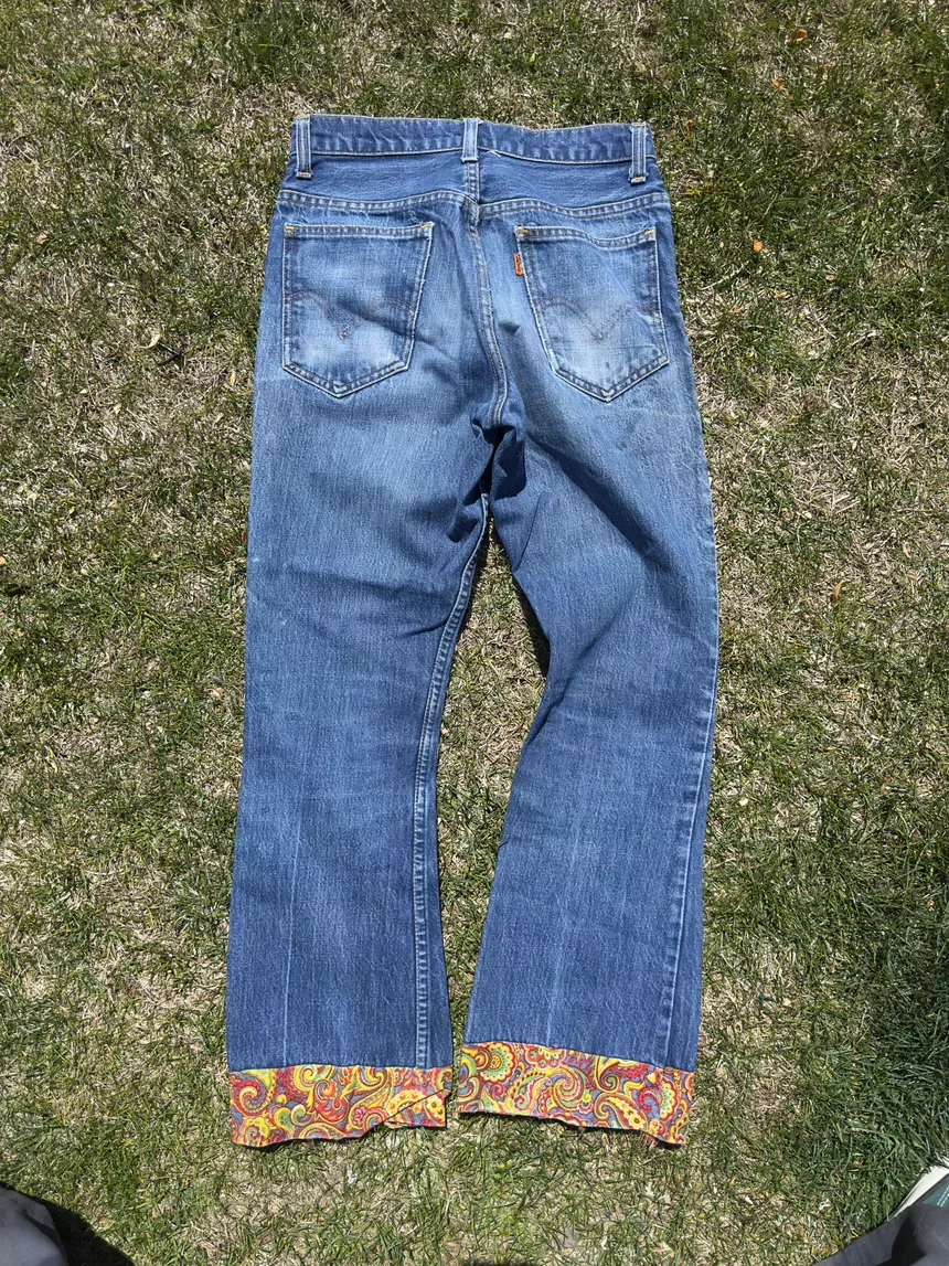 70’s Levi’s Big E orange tab 517