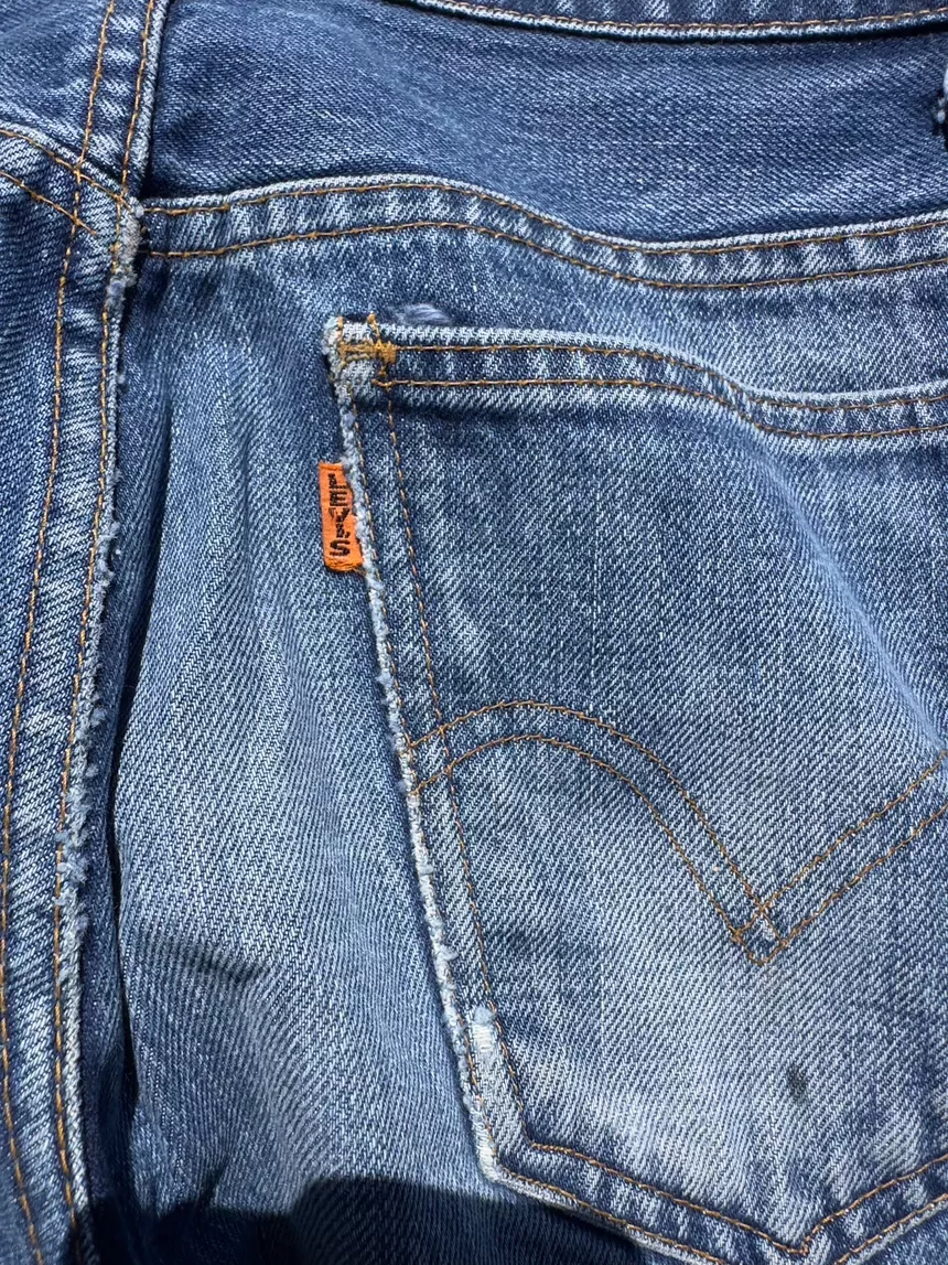 70’s Levi’s Big E orange tab 517