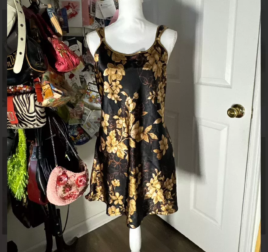 Silk Floral Slip