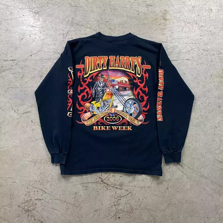Vintage 00s Dirty Harry’s Bike Week Tee