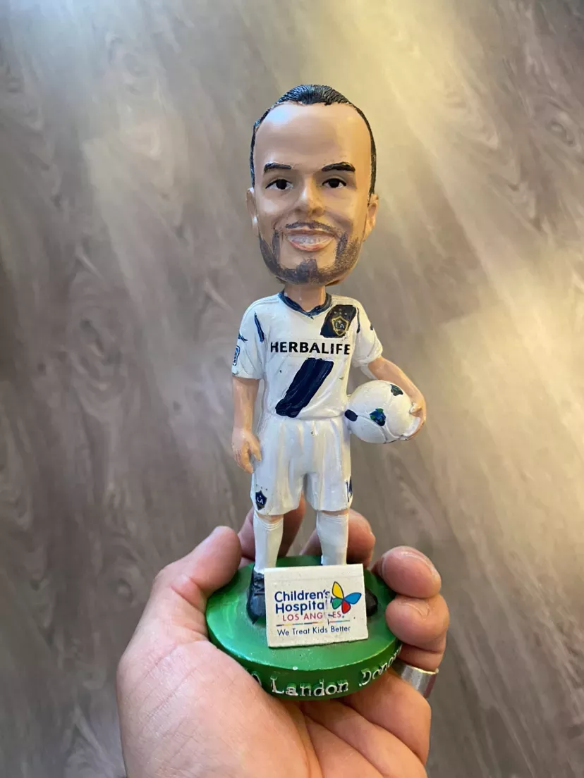 Vintage Y2K Landon Donavon Bobble Head LA Galaxy