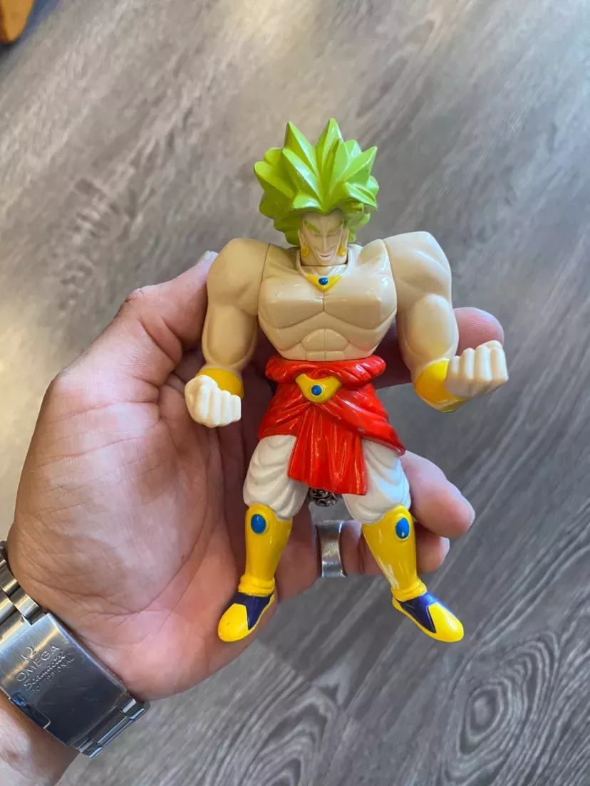 Vintage Dragon Ball Z Broly Action Figure Toy