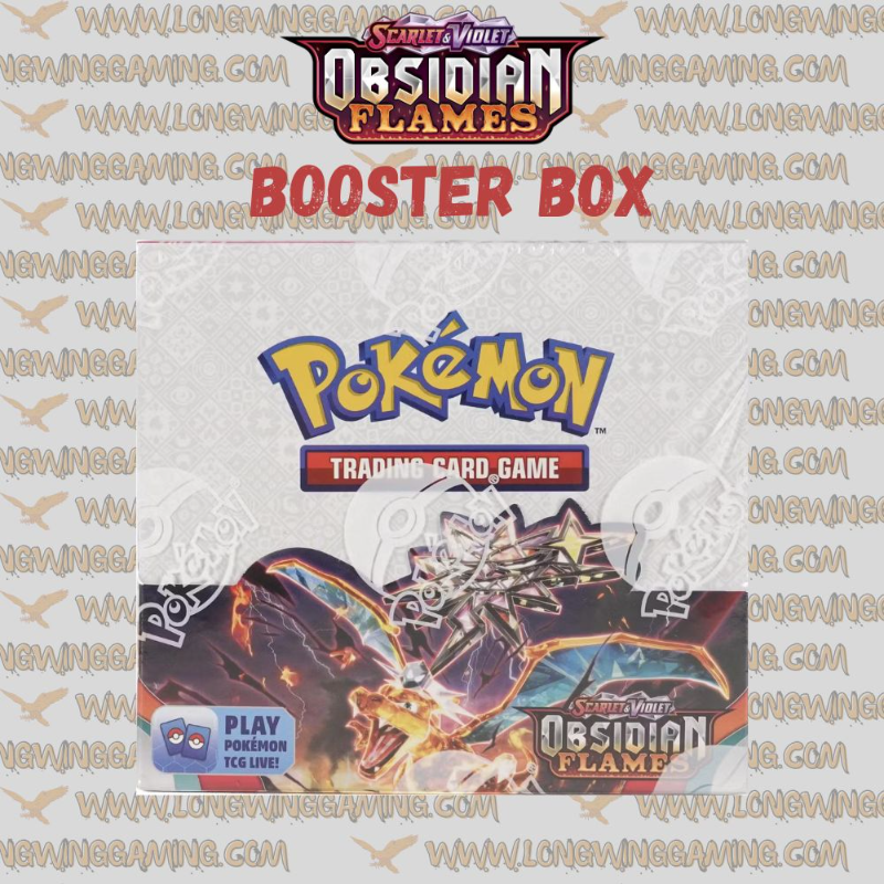 Pokemon Obsidian Flames Booster Box