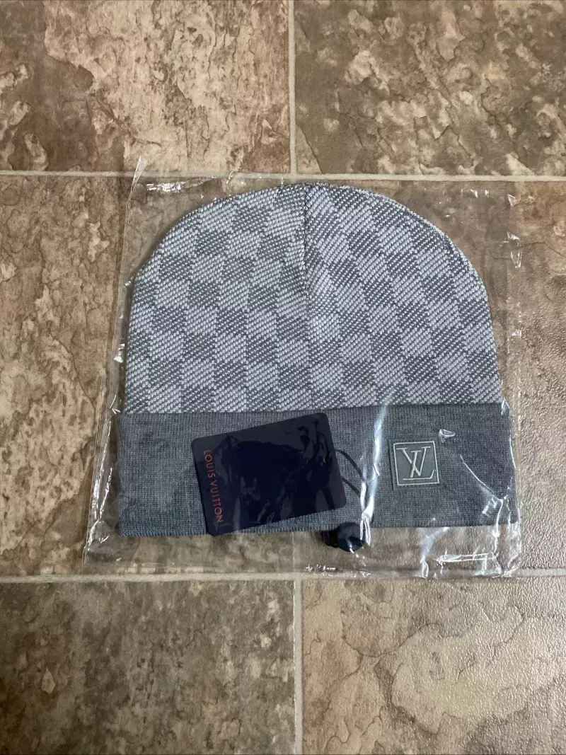 New Louis Vuitton Damier 1:1 Beanie