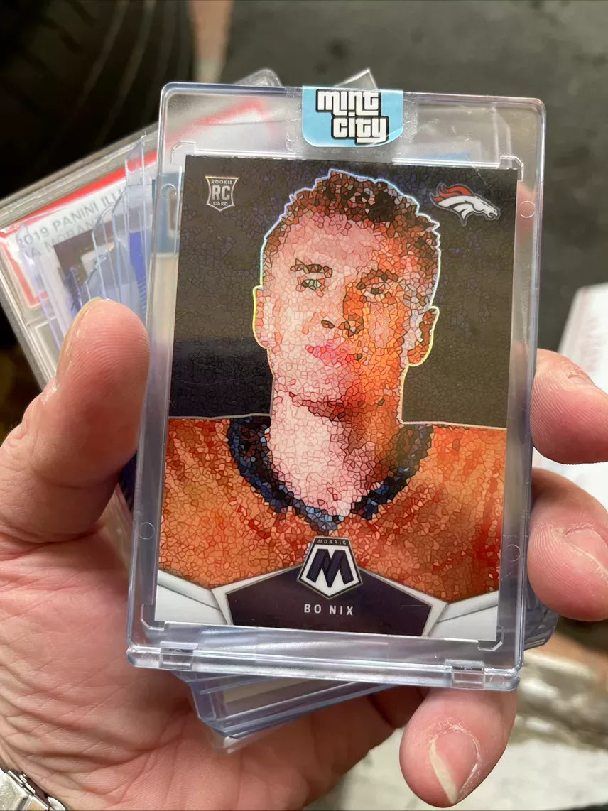 BO NIX 2024 MOSAIC ROOKIE MICRO MOSAIC CASE HIT SSP BRONCOS RC Q1881