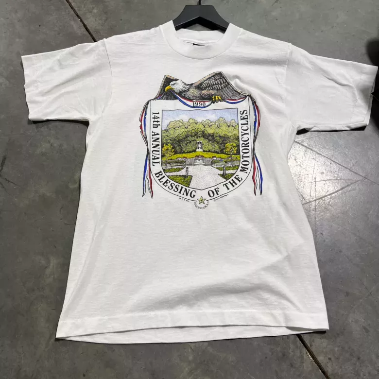 Vintage 1990 Blessing of Motorcycles T-Shirt
