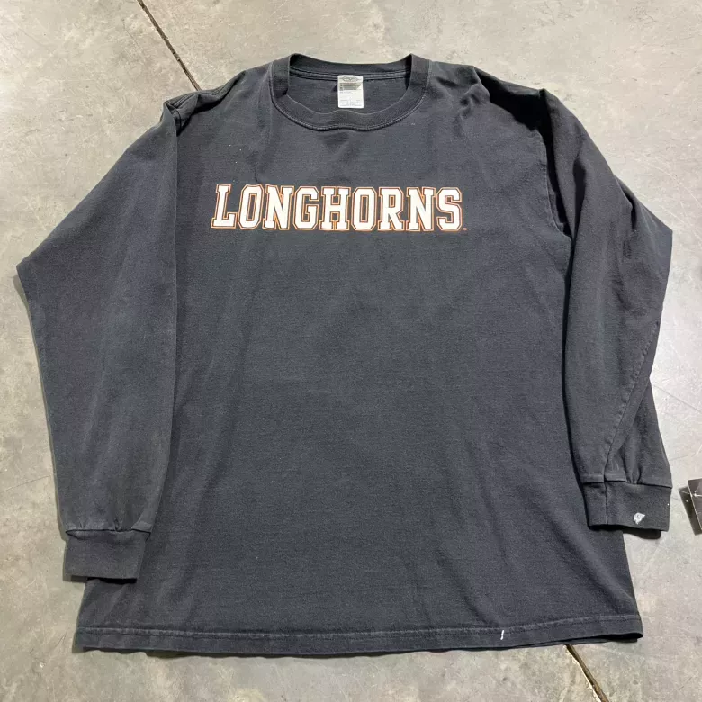 Vintage Longhorns Long Sleeve Tee