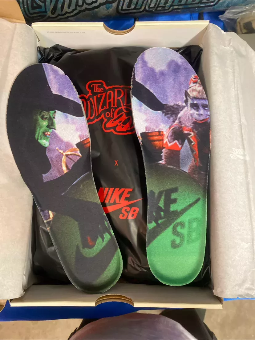 Nike SB Dunk Low wizard of oz (9.5m)
