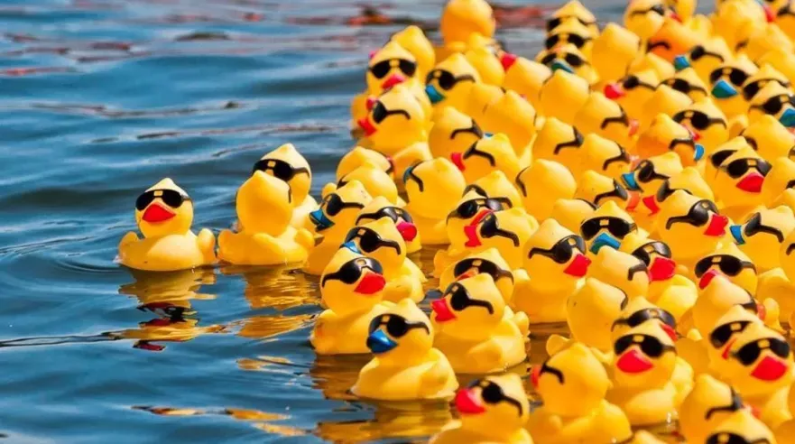 Duck race #2