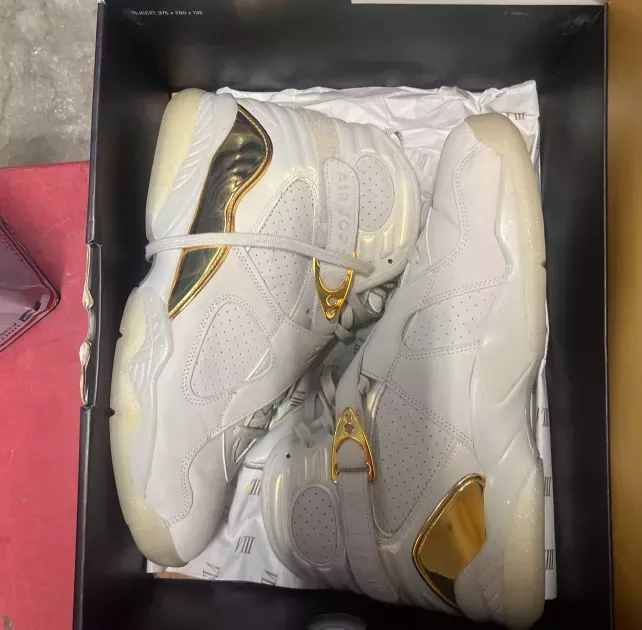 Air Jordan 8 Retro OVO White