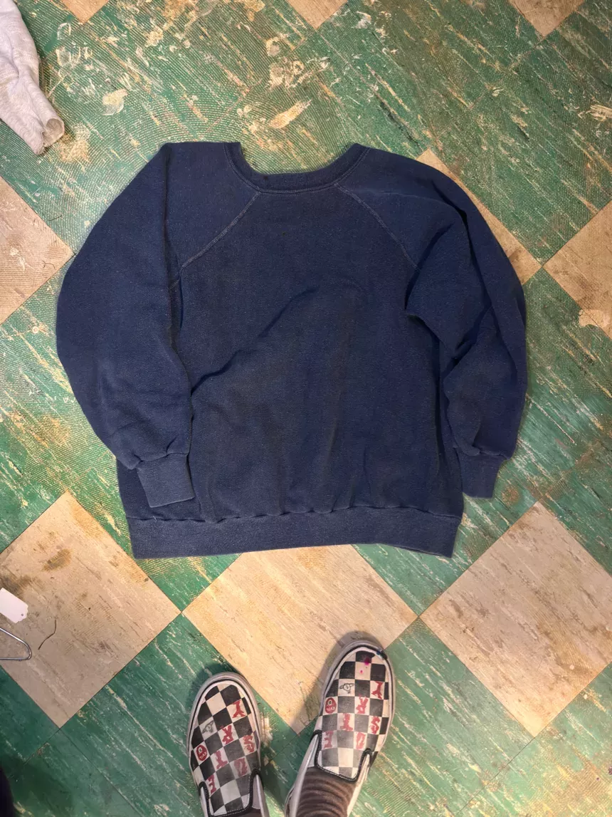 50’s Navy Crewneck Sweatshirt