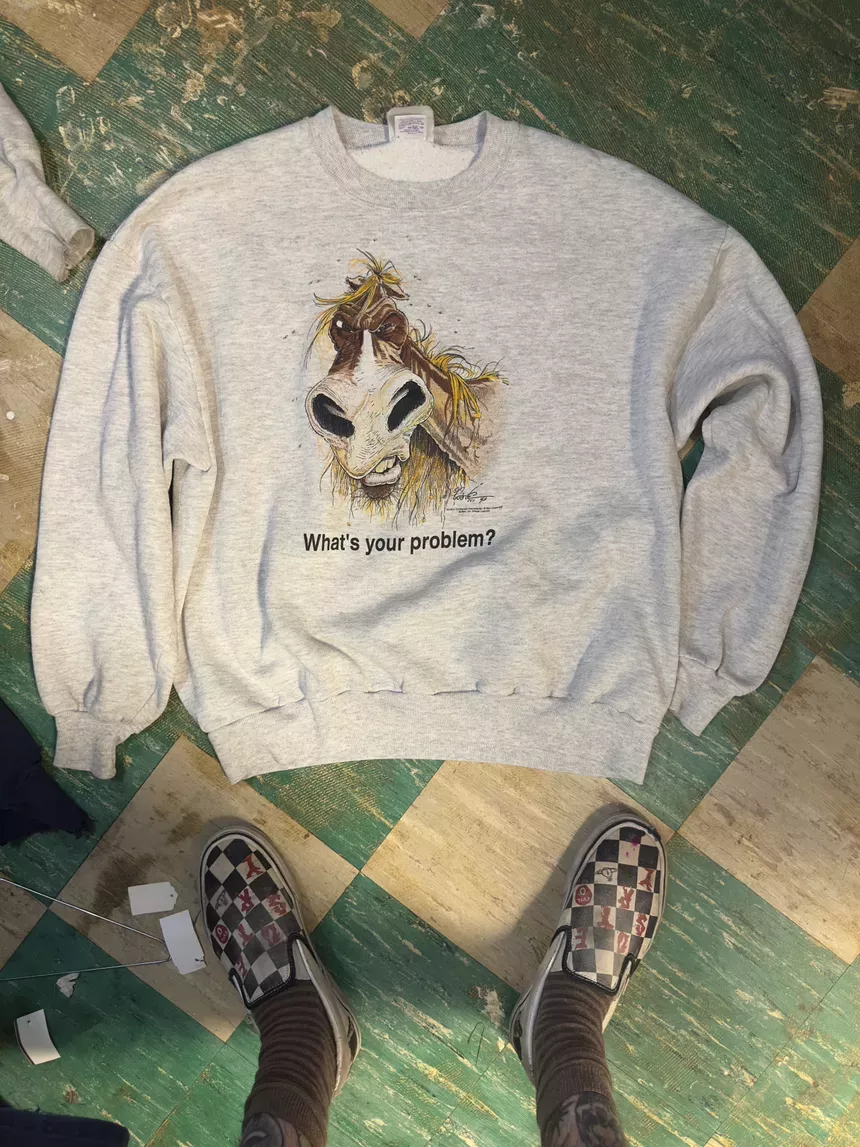 1993 “WHATS YOUR PROBLEM” crewneck