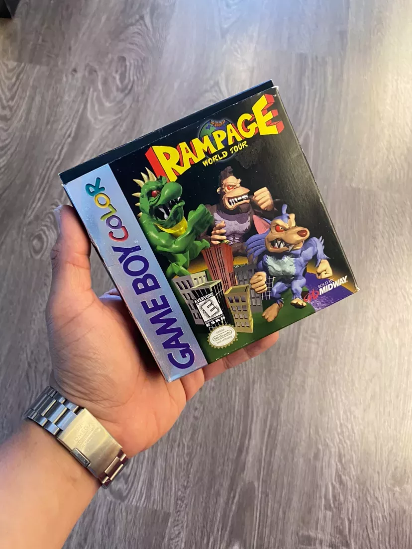 Rampage World Tour Gameboy Color