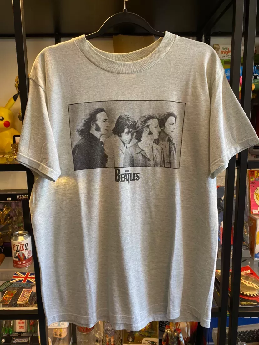 Vintage The Beatles Band Photo Tee Size Large