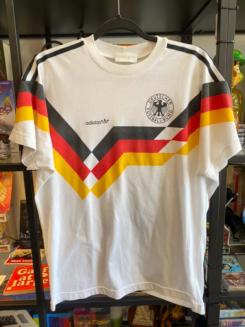 Vintage 1990 Germany Soccer Jersey Adidas