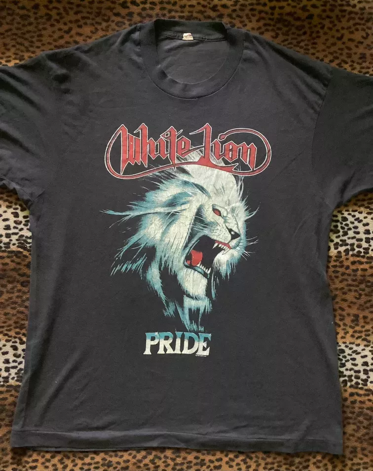 White Lion Band T