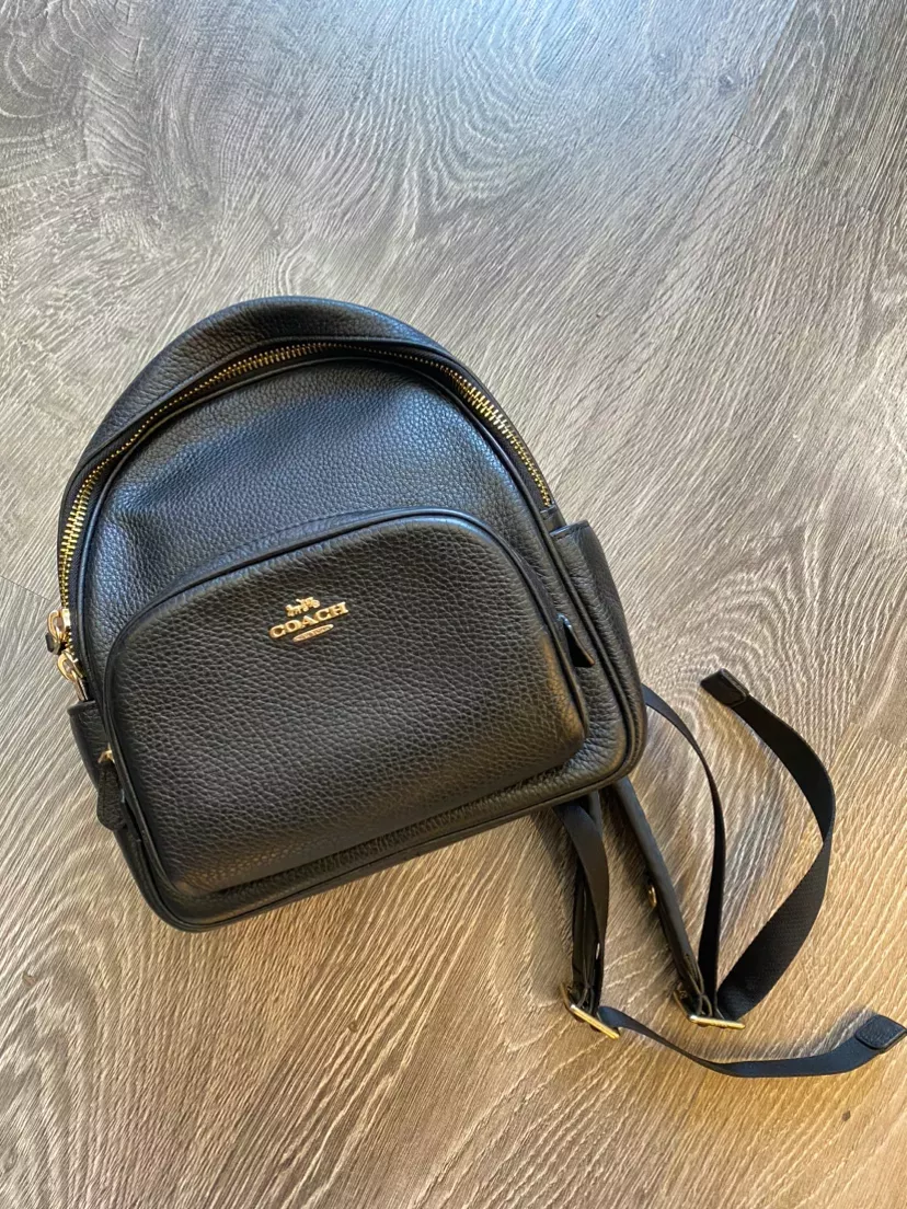 Coach Leather Mini Backpack