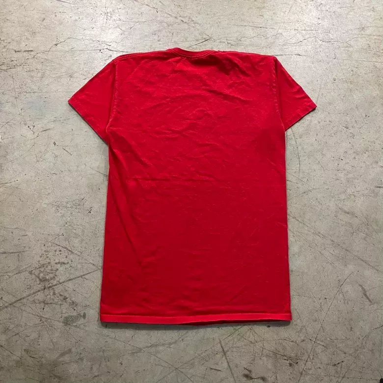 Vtg Red 80s Woody Wood Pecker Racing Tee