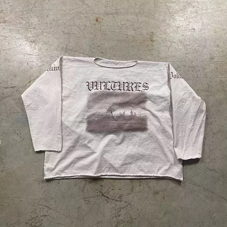 Vintage Tan Vultures Kanye West Skater Tee