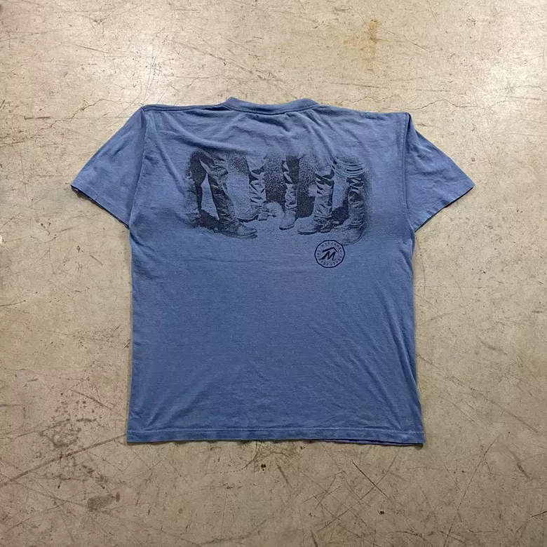 Vintage 90s Blue Marlboro Cigarette Promo Skater Tee
