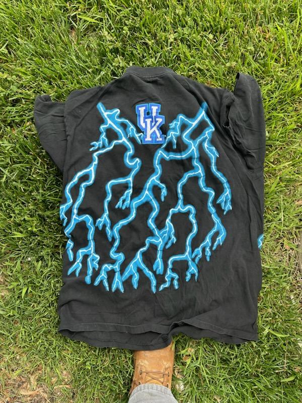 Vintage Kentucky Wildcats Lightning T-Shirt