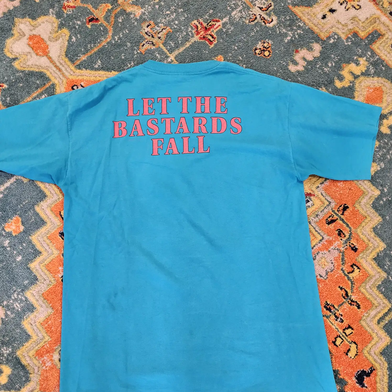 Vintage F**k-Racism Fishbone Punk Band Tee Sz XL
