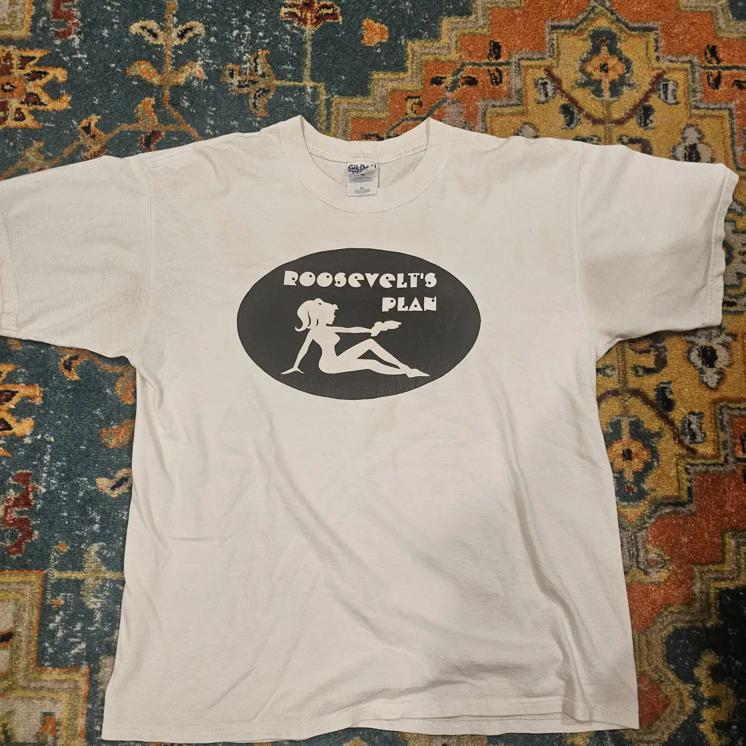 Roosevelt's Plan ( Punk.Band) Graphic Tee SZ XL