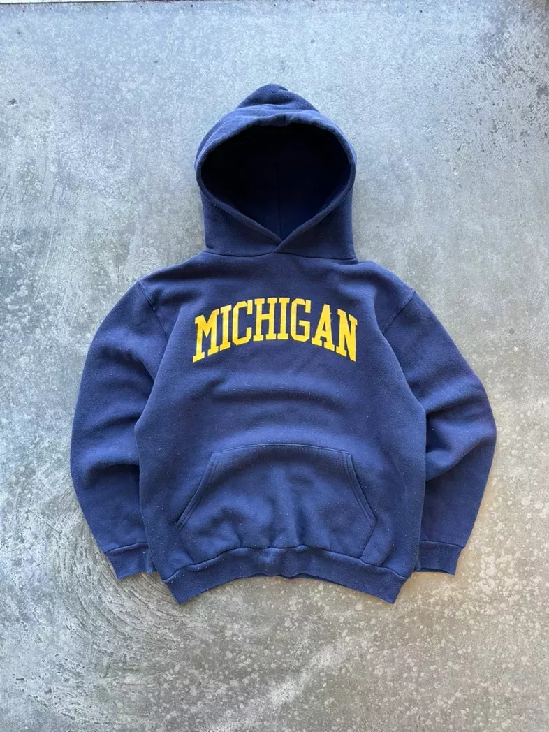 80s Michigan Wolverines Hoodie