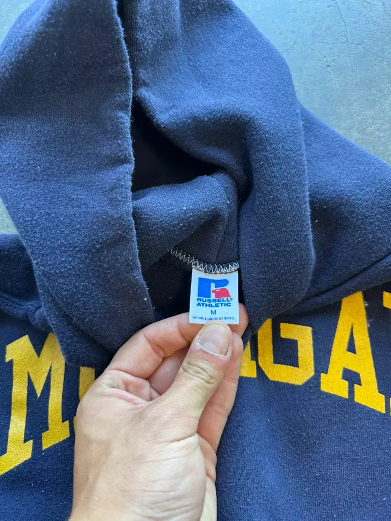 80s Michigan Wolverines Hoodie