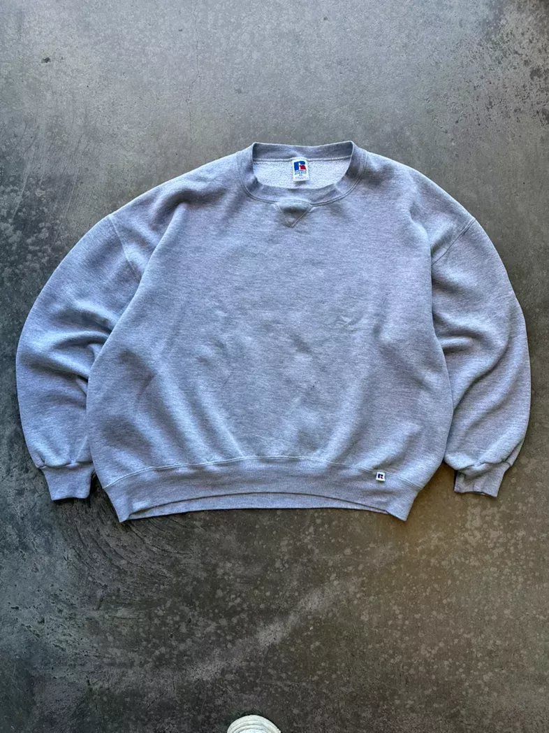 Russell Athletic Grey Crewneck Sweatshirt