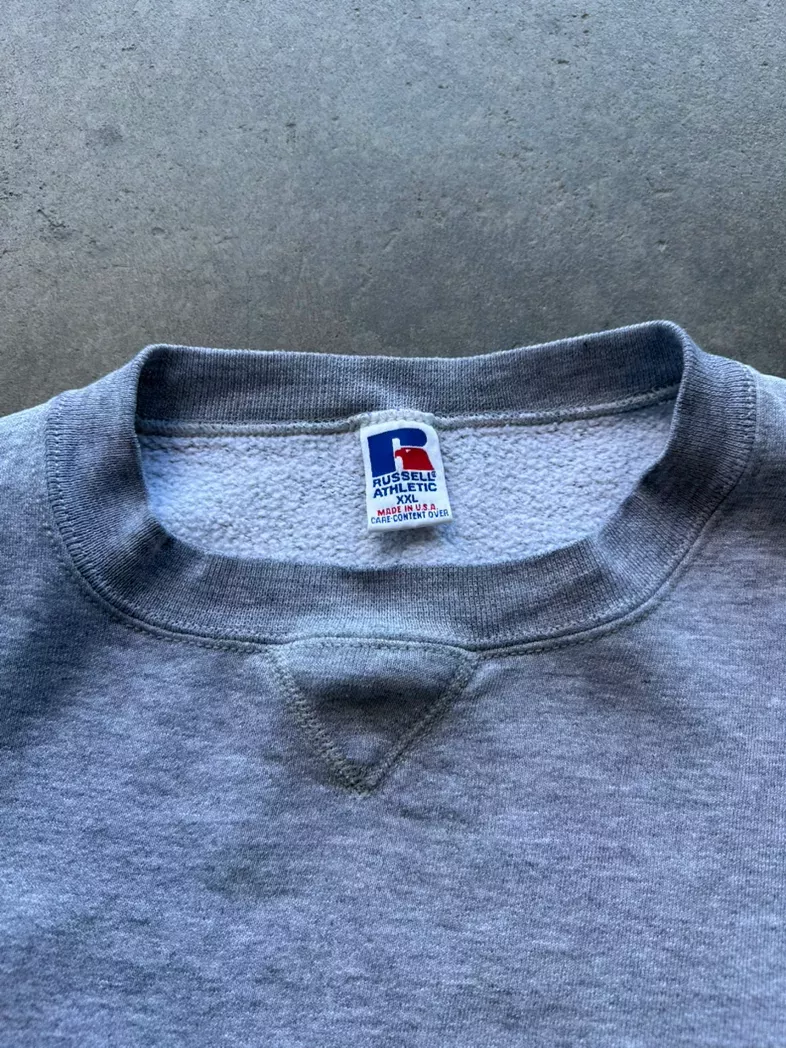 Russell Athletic Grey Crewneck Sweatshirt