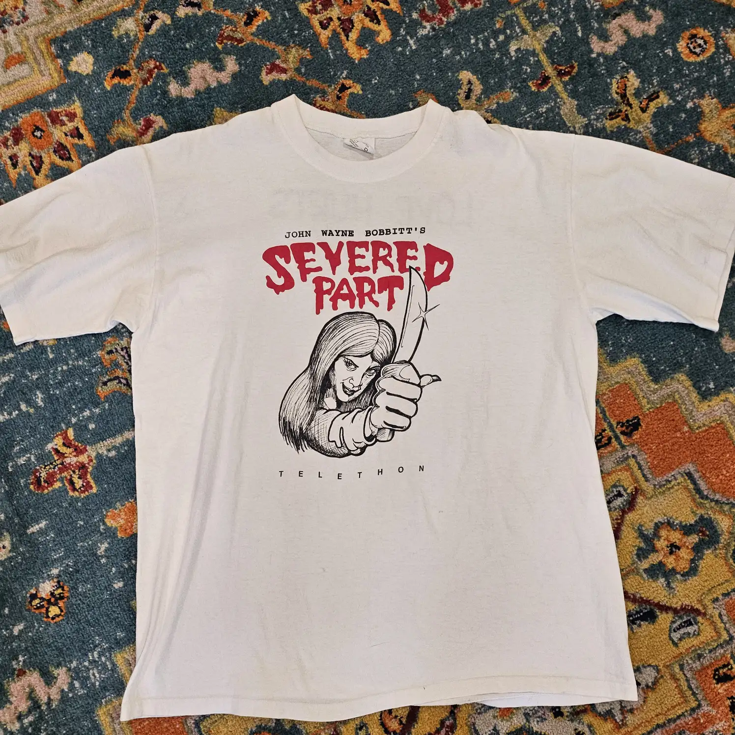 Lorena Bobbit / John Bobbit Vintage T Shirt Sz XL