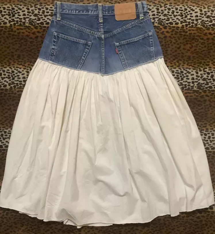 LEvi’s DiY SeLvedge Skirt