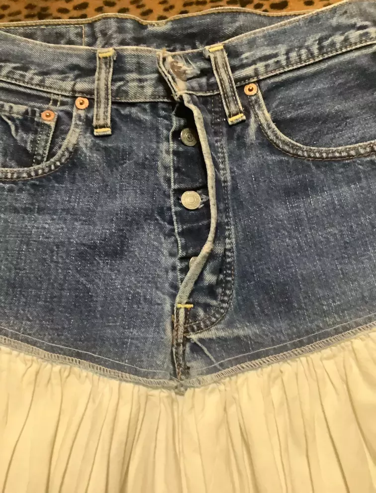 LEvi’s DiY SeLvedge Skirt