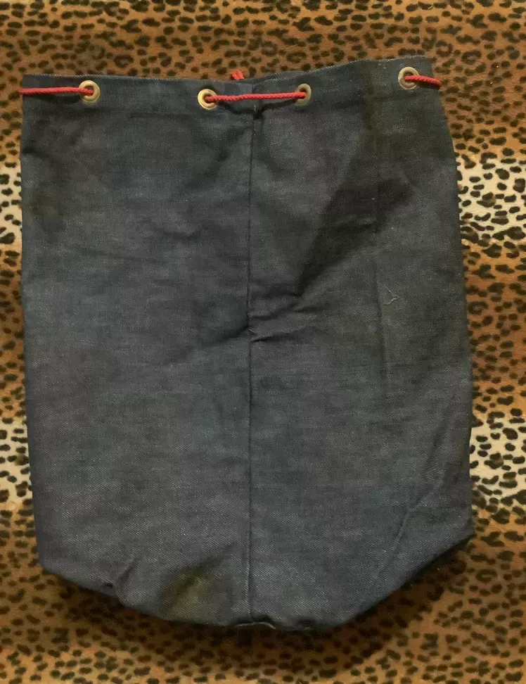 Vintage LEvi’s Orange Tabby Cinch Sack Bag