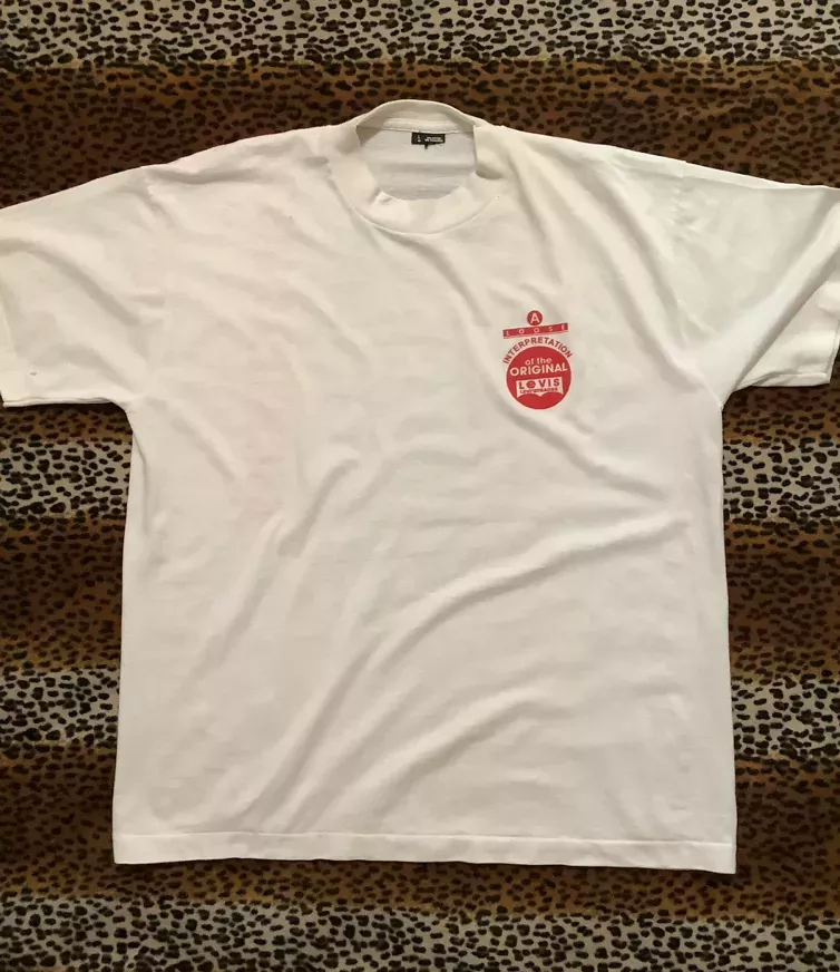 Vintage (BootLeg?)Loose Jeans Promo T