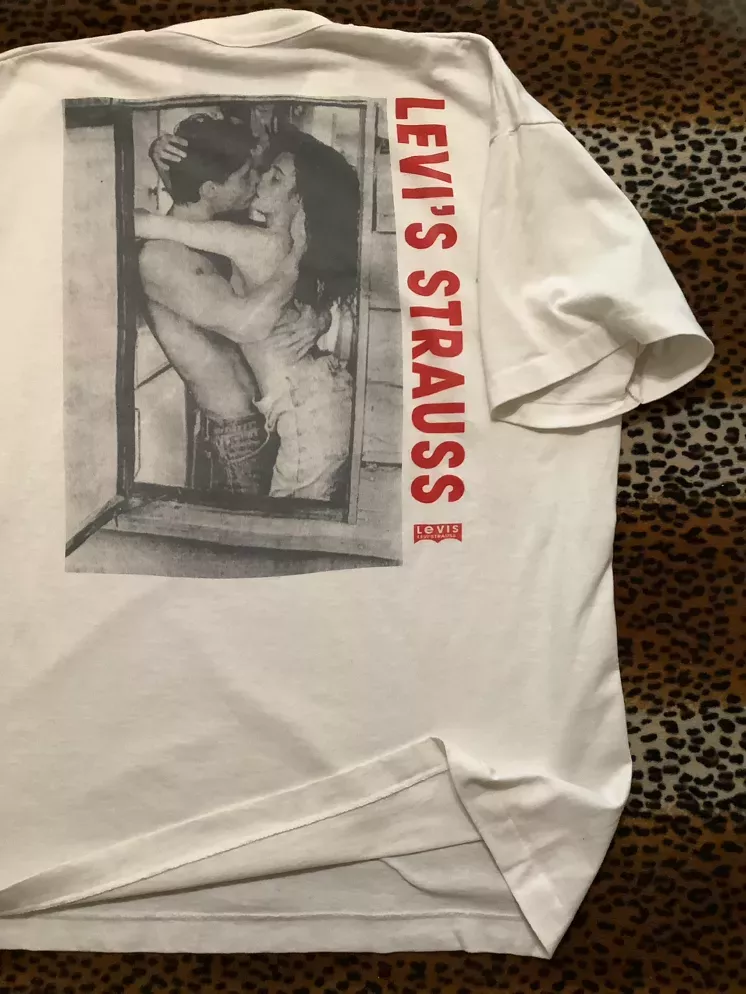 Vintage (BootLeg?)Loose Jeans Promo T