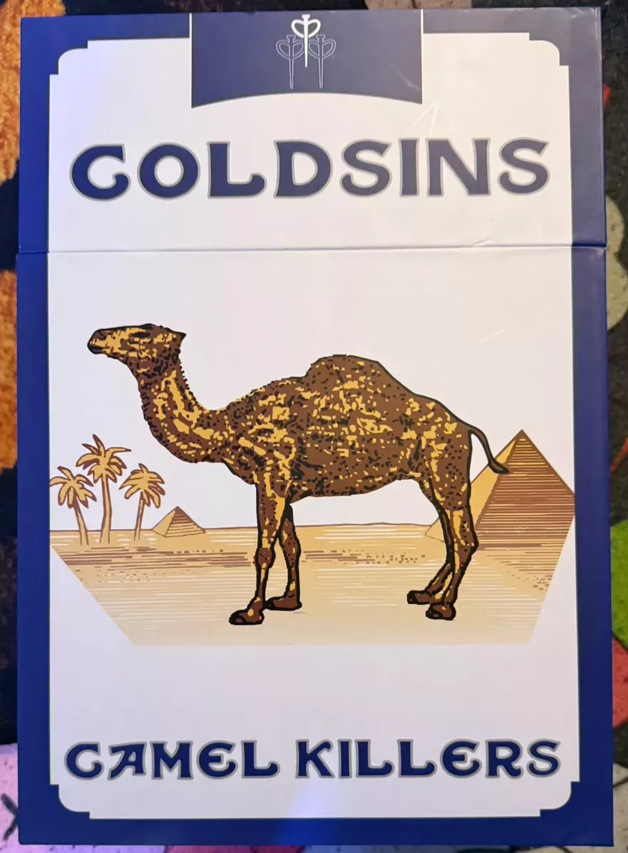 Goldsins Camel Killers Collectible sz 11 M