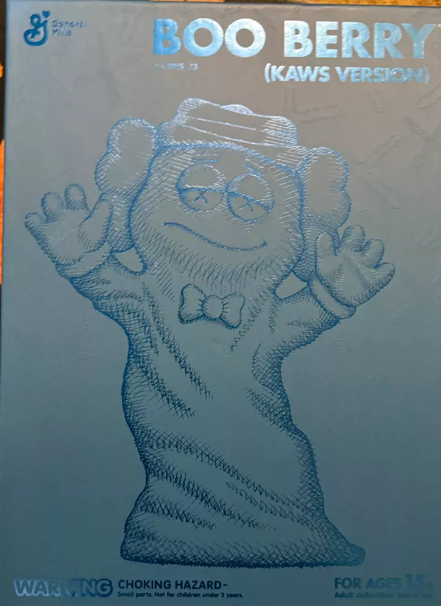 Boo Berry KAWS Version Collectible